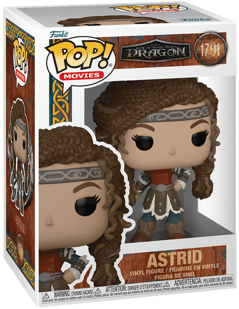 Figurka Funko Pop! How to Train Your Dragon: Astrid z toporem 83455 (889698834551) - obraz 1
