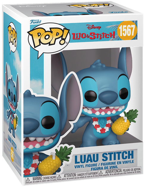 Фігурка Funko Pop! Lilo та Stitch: Luau Stitch 86275 (889698862752) - зображення 1