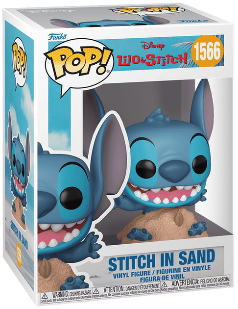 Figurka Funko Pop! Lilo and Stitch: Stitch w piasku 86276 (889698862769) - obraz 1
