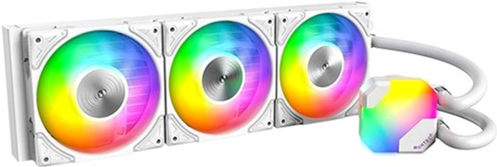 System chłodzenia cieczą Montech HyperFlow ARGB 360 White - obraz 1