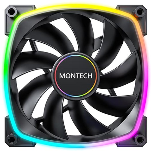 Wentylator Montech AX140 PWM Black - obraz 2