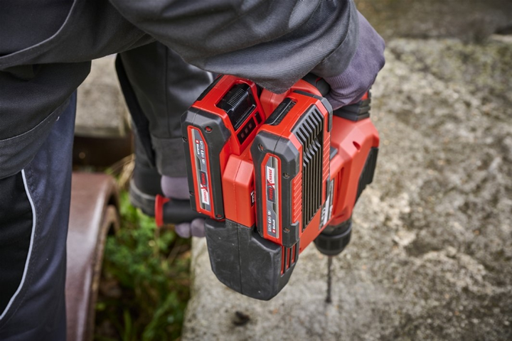 Акумулятор Einhell X-Change 18 В Li-Ion 4 Аг PXC PLUS 2 шт (4511629) - зображення 6