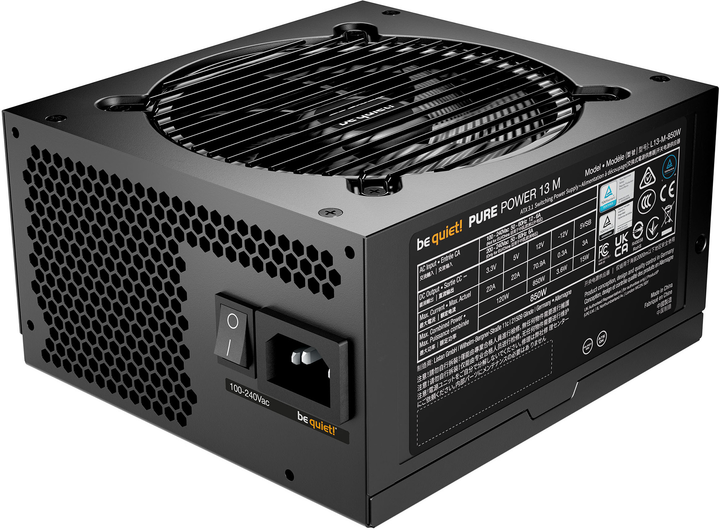Zasilacz be quiet! Pure Power 13 M 850 W (BP027EU) - obraz 2