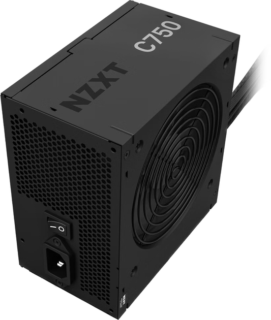 Zasilacz NZXT C750 750W 80+ Bronze Black (PA-7B2BB-EU) - obraz 1