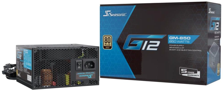 Zasilacz Seasonic G12 GM-850 - obraz 6