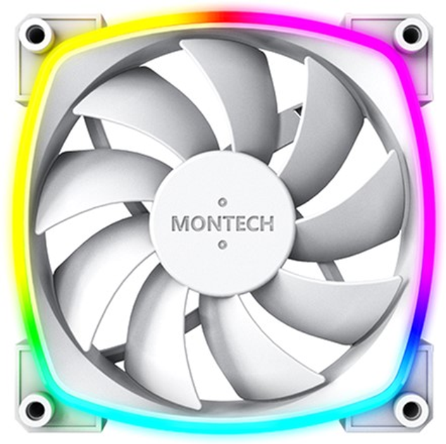 Wentylator Montech AX120 PWM White (AX120 PWM White) - obraz 2