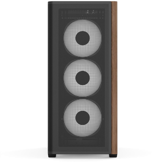 Obudowa AeroCool D501A-G-BK-v2 Black (ACCM-DS01043.11) - obraz 3