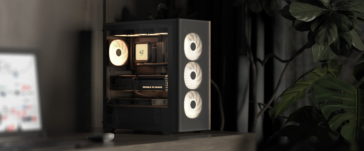 Obudowa AeroCool D501A-G-BK-v2 Black (ACCM-DS01043.11) - obraz 7