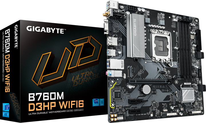 Płyta główna Gigabyte B760M D3HP WIFI6 (s1700, Intel B760, PCI-Ex16) - obraz 4