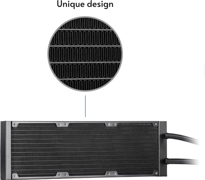 System chłodzenia wodnego Chieftec Iceberg 360 DARK (CLC-360-BLK) - obraz 6