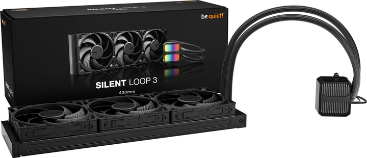 System chłodzenia cieczą be quiet! Silent Loop 3 420mm Black (BW026) - obraz 6