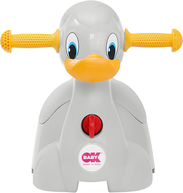 Дитячий горщик OK Baby Quack у формі качки сірий (8008577237074) - зображення 2