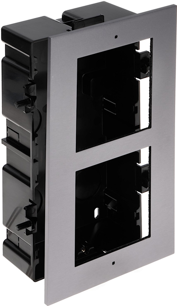 Wpuszczana ramka montażowa Hikvision na 2 moduły DS-KD-ACF2/Plastic (6954273691561) - obraz 1