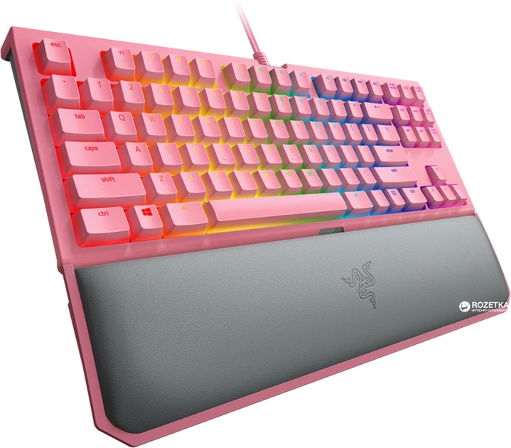 Клавиатура проводная Razer BlackWidow TE Chroma V2 Quartz Edition