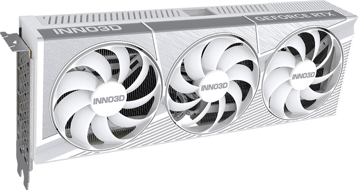 Karta graficzna INNO3D PCI-Ex GeForce RTX 5080 X3 OC WHITE 16GB GDDR7 (256bit) (2640/30000) (HDMI, 3 x DisplayPort) (N50803-16D7X-17605211) - obraz 1