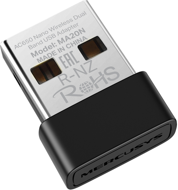 Adapter Wi-Fi Mercusys MA20N (6957939002053) - obraz 2