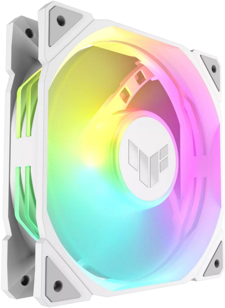 Zestaw wentylatorów ASUS TUF Gaming TR120 ARGB Triple Pack White (90DA0093-B09020) - obraz 3