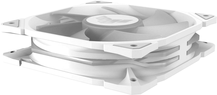Zestaw wentylatorów ASUS TUF Gaming TR120 ARGB Triple Pack White (90DA0093-B09020) - obraz 9