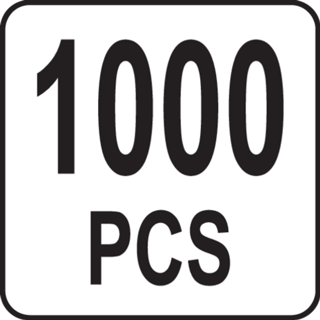 Zawleczki rozginane proste YATO 1000 szt (YT-06885) - obraz 5