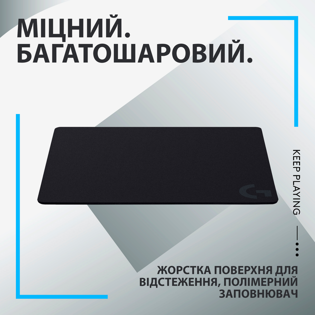 Ігрова поверхня Logitech G440 Gaming Mouse Pad Control Black (943-000792) - зображення 6