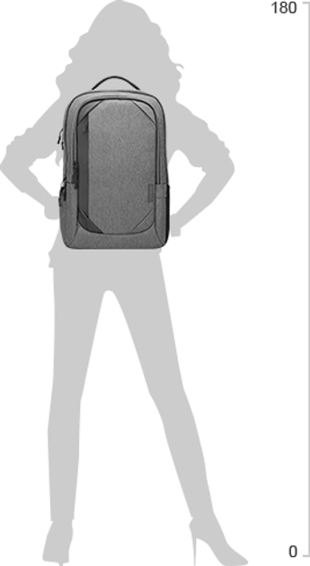 Рюкзак для ноутбука Lenovo Business Casual 17" Gray (4X40X54260) - зображення 10