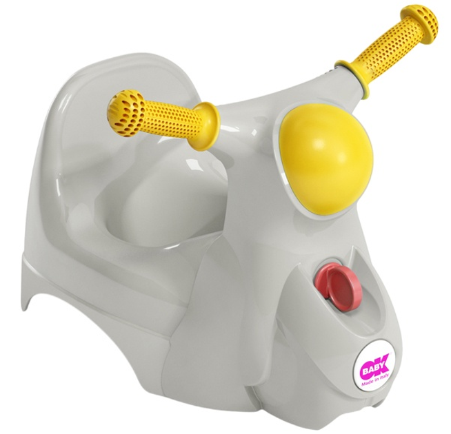 Дитячий горщик OK Baby Scooter сірий (8008577238224) - зображення 1