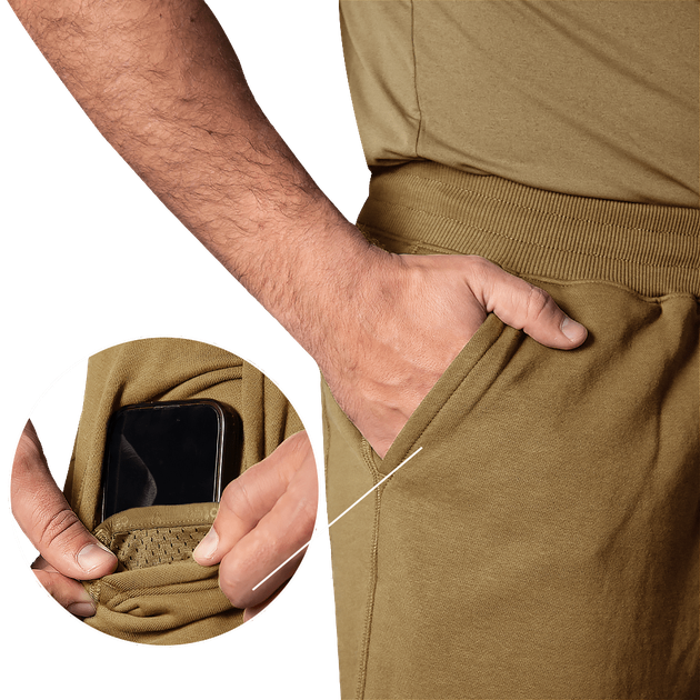 Шорти Camotec FitPro Cotton Койот L (8740(L)) - зображення 5