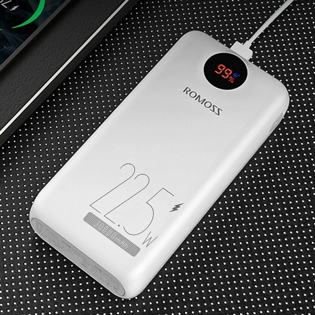 Powerbank Romoss PSW30PF 30000mAh 22.5W White (6973693499205) - obraz 5