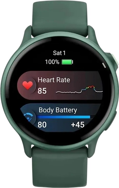 Zegarek sportowy Garmin Vivoactive 6 Jasper Green Metallic (010-02985-02) - obraz 5