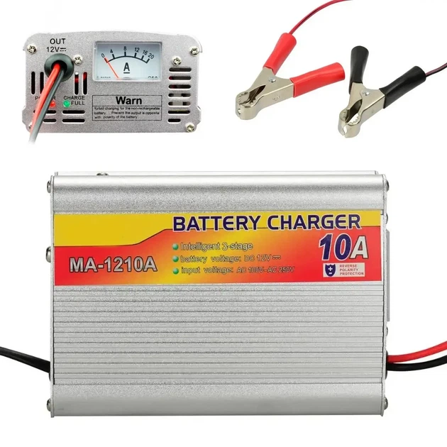 Зарядное устройство Battery Charger UKC MA-1210A для автомобильного аккумулятора 12V 10A 1888 - изображение 8
