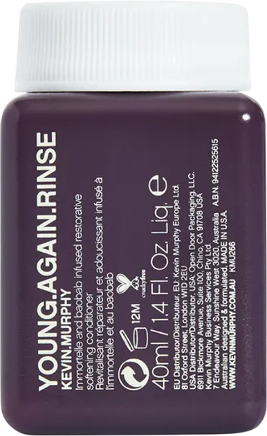 Кондиціонер для волосся Kevin Murphy Young Again Rinse 40 мл (9339341018292) - зображення 1