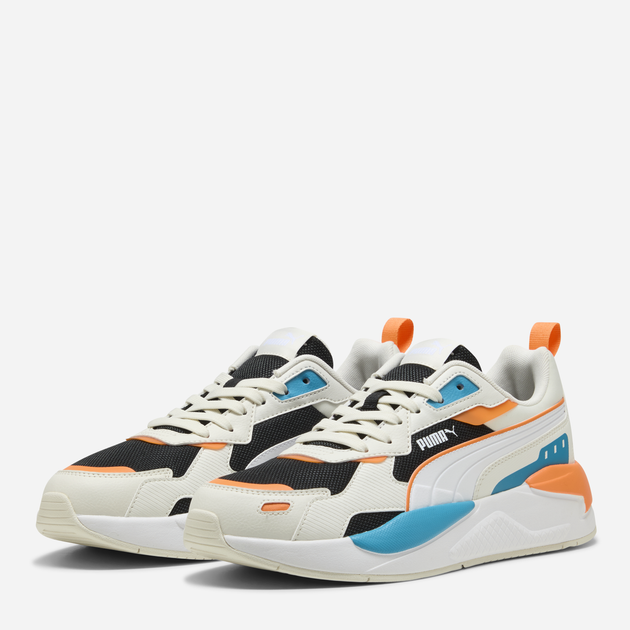 Мужские кроссовки Puma X-Ray 3 39906419 44.5 (10UK) 29 см Black/White/Vapor Gray/Orange Glo (4069156661608) - изображение 2