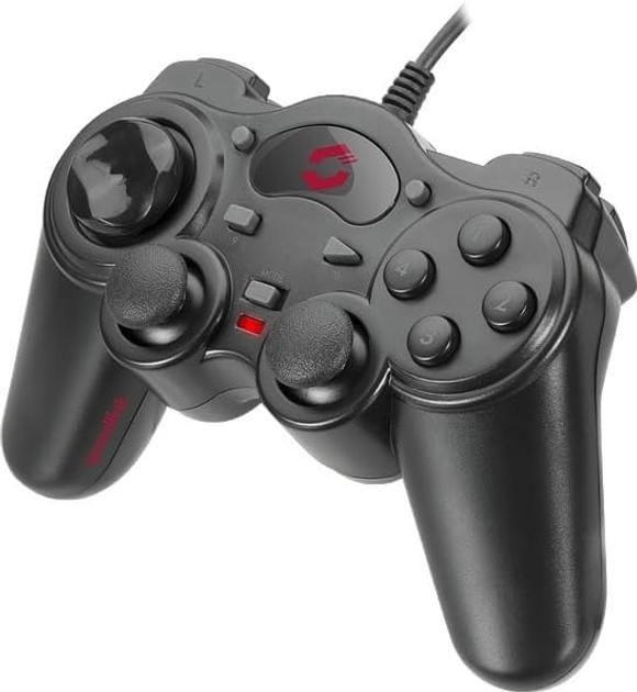 Przewodowy gamepad SPEEDLINK ThunderStrike PC Black (SL-6515-BK) - obraz 2
