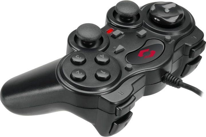 Przewodowy gamepad SPEEDLINK ThunderStrike PC Black (SL-6515-BK) - obraz 3