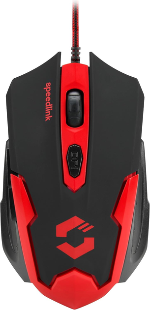 Mysz SPEEDLINK Xito USB Black/Red (SL-680009-BKRD) - obraz 1