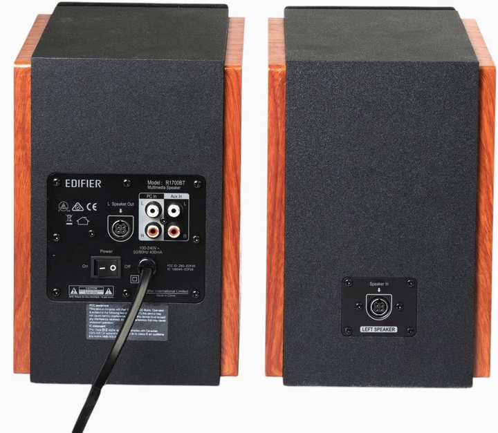 System głośnikowy Edifier R1700BT 2.0 Brązowy - obraz 4