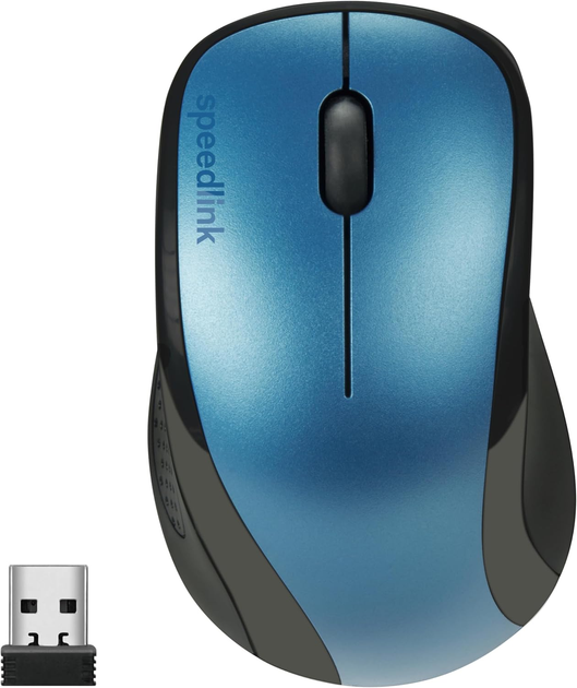 Mysz SPEEDLINK Kappa Wireless Blue (SL-630011-BE) - obraz 1