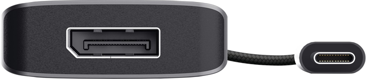 USB-хаб Trust Dalyx 7in1 USB-C - 2xUSB-А 3.2/2xUSB-С/2xHDMI/Display Port 0.16 m Gray (TR25661) - зображення 5