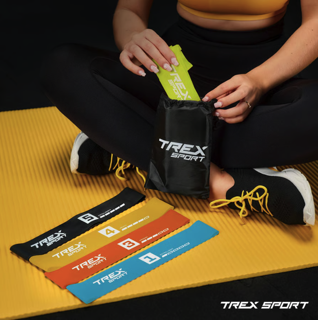 Набор резинок для фитнеса Trex Sport TX-065RBV 1-18кг - изображение 4