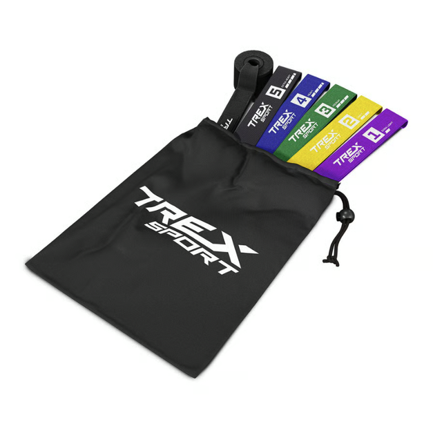 Набір резинок для фітнесу Trex Sport TX-005PBA 5в1 set A - зображення 12