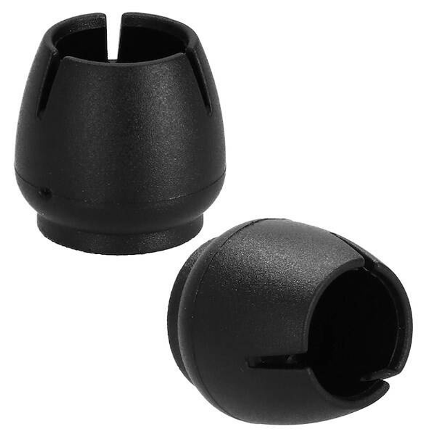 Nakładki na nogi krzesła silikonowe Springos HA7254 12-16 mm 16 szt Czarne  (5907719436104) - obraz 3