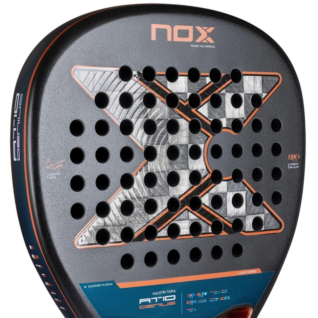 Ракетка для Паделу NOX AT10 Luxury Genius Attack 18K Alum 2025 By