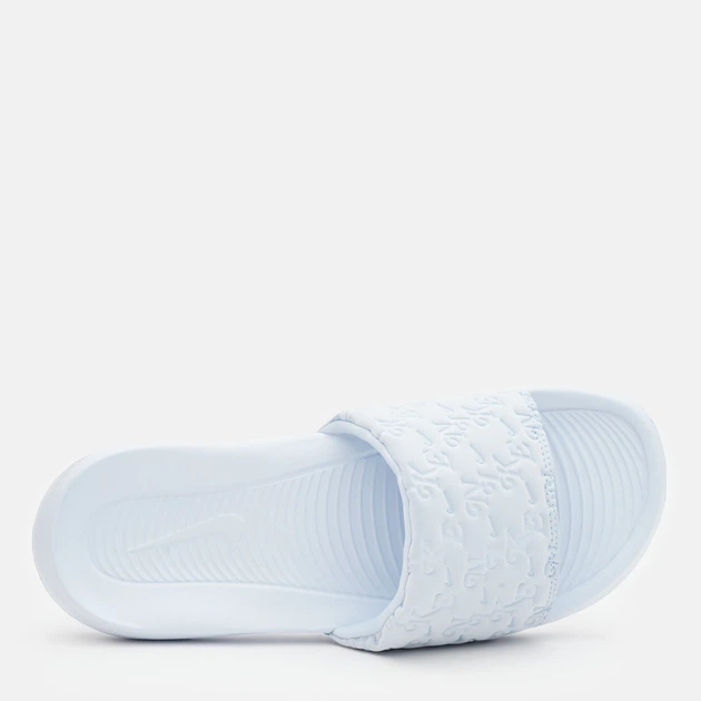 Женские шлепанцы для пляжа Nike Victori One Slide Print HQ7022-400 39 (8US) 25 см Светло-голубые (197863000503) - Фото 6 Женские шлепанцы для пляжа Nike Victori One Slide Print HQ7022-400 39 (8US) 25 см Светло-голубые (197863000503) - изображение 6