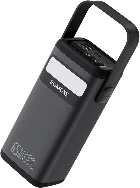 УМБ Romoss PMT40 40000mAh 65W Black (6958377515815) - зображення 3