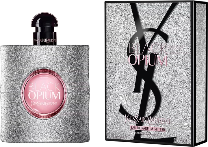 Парфумована вода для жінок Yves Saint Laurent Black Opium Glitter 90 мл (3614274185294) - зображення 2