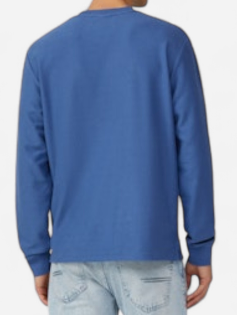 Bluza bez kaptura męska s.Oliver 10.3.11.14.140.2169281-5527 3XL Granatowa (4099978182357) - obraz 2