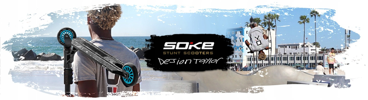Коліщата для самоката Soke 100 мм блакитні 2 шт. 803101 (5903890607760) - зображення 7