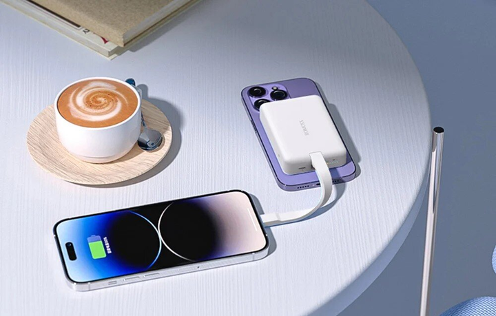 Powerbank Romoss WMS10 10000mAh 20W White (WMS10-121-1133H) - obraz 4