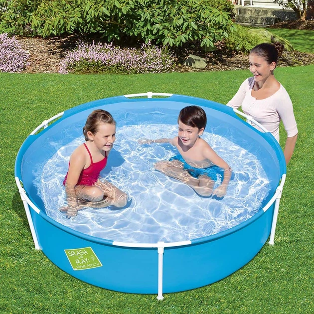 Детский каркасный бассейн Bestway 56283 из ПВХ 152 х 38 см круглый