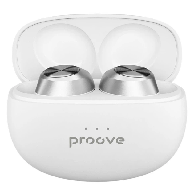Навушники BT Proove Rock TWS White - Фото 1 Навушники BT Proove Rock TWS White - зображення 1